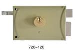 Round Surface Mounted Rim Lock Eye - Catching Design Polished Brass