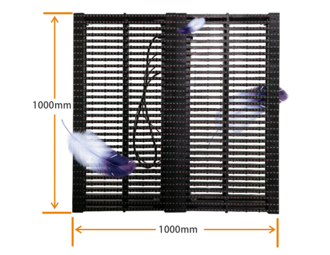 Longvision Led Curtain Screen Mesh Display P7.8 P10 P15