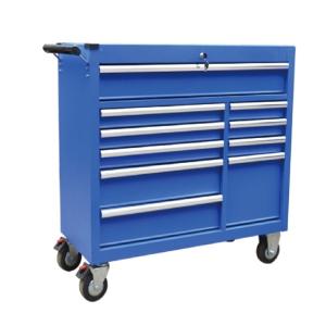China 10 Drawers Mobile Workshop 42 Inch Tool Chests Cabinets wholesale