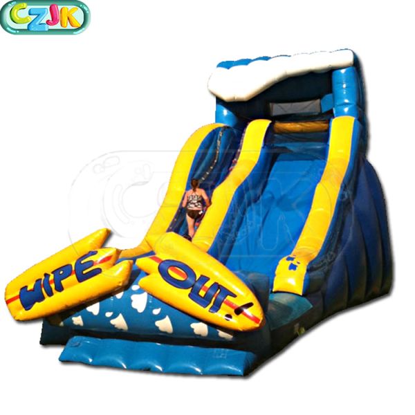 Sport Giant Inflatable Slide Durable Wet Dry Bounce House Slide For Park Districts