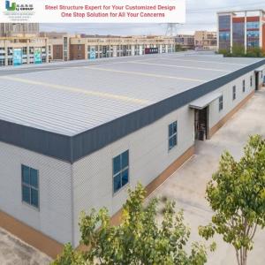 China Fiberglass Panel Steel Structure Building Frame Structure Windproof Anti Earthquake wholesale
