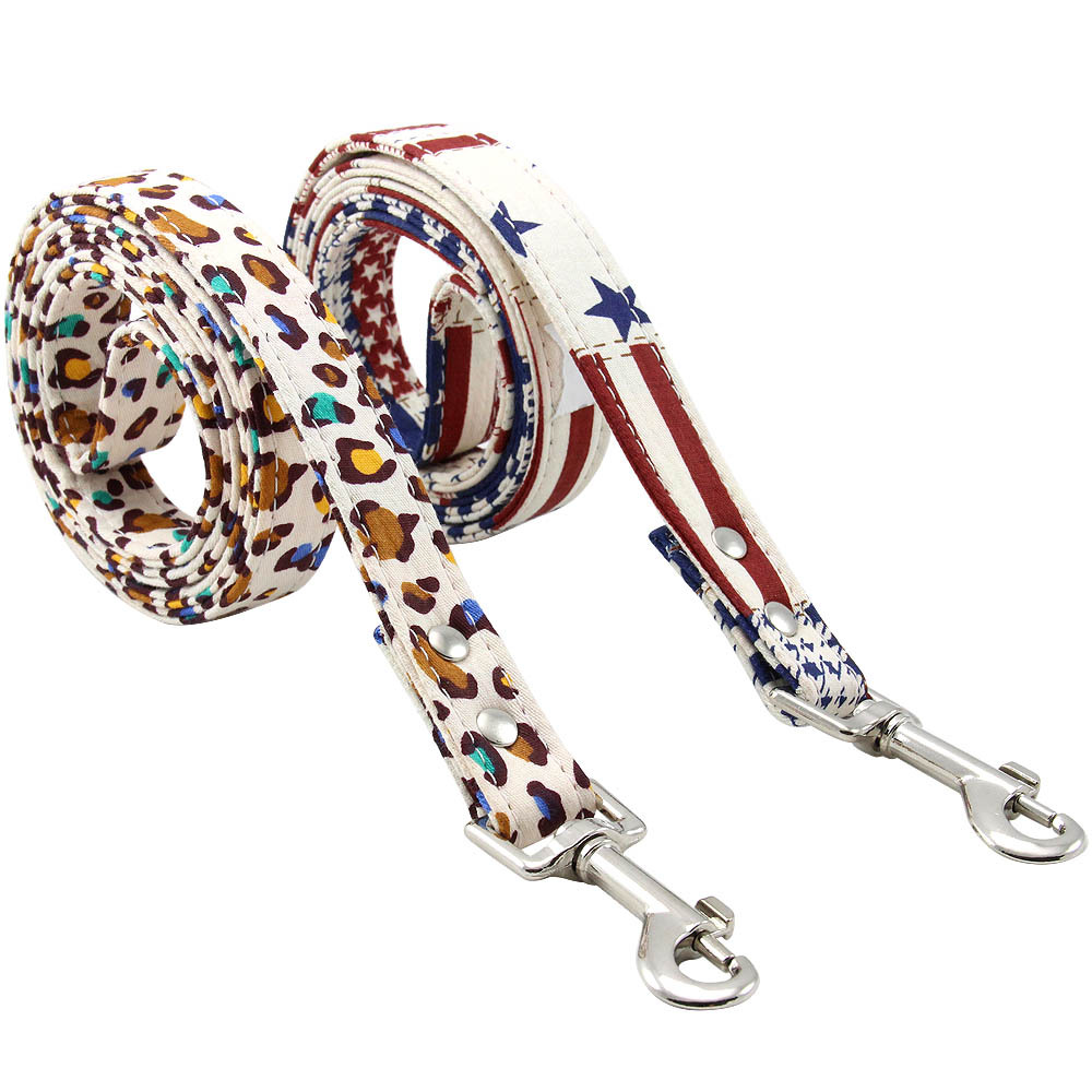 Durable Nylon Puppy Lead Set No Minimum Order Custom Dog Accessories