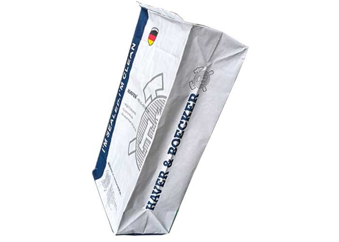 3 Layers Multiwall Kraft Paper Bags Flat Bottom Paper Bags With PE Liner Inside