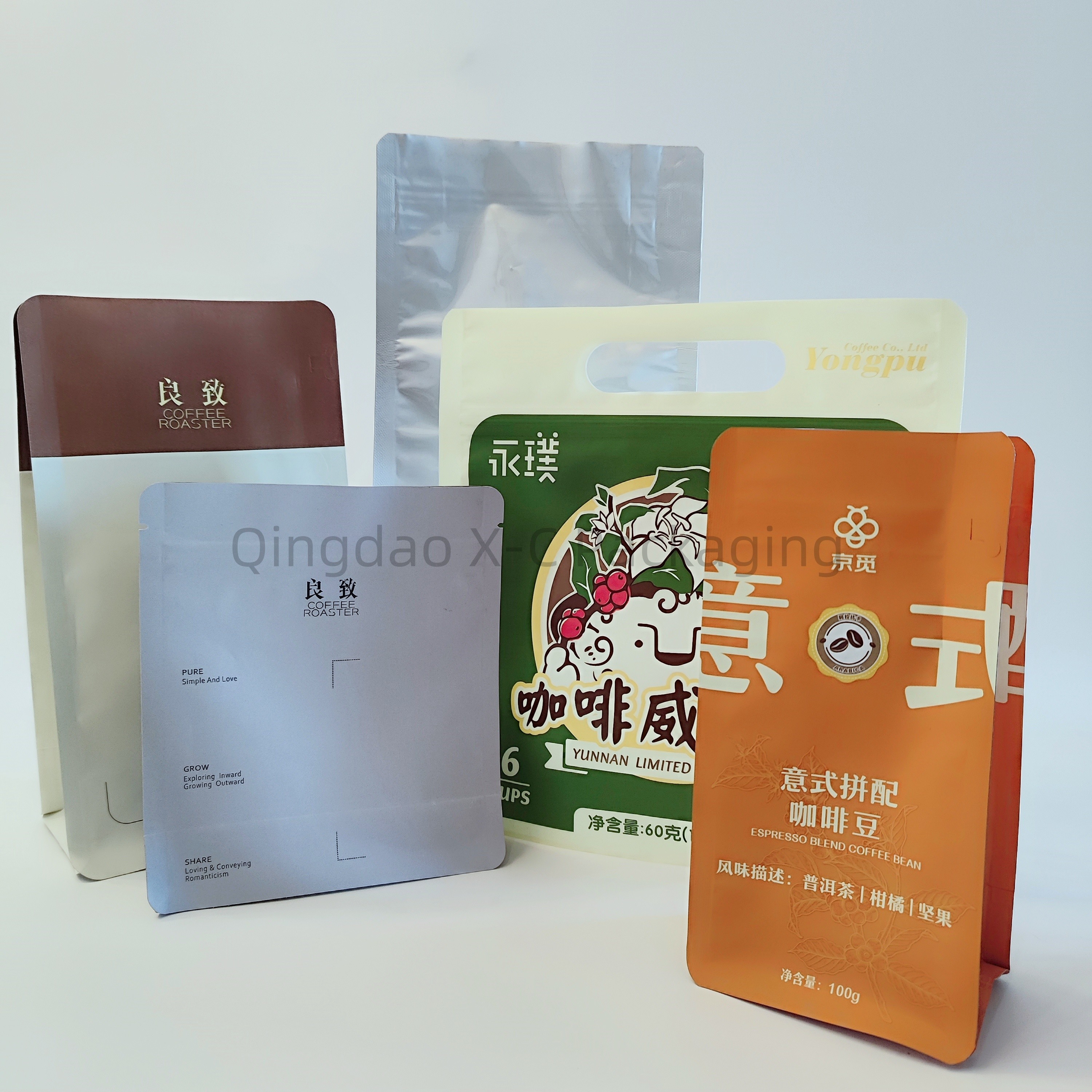 Laminated Octagonal Stand Up Pouch Packaging Moisture Proof Die Cut Digital Printing