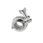 Stainless Steel 304 316 Clamp Single Pin Sanitary Tri Clamp Forged Connection