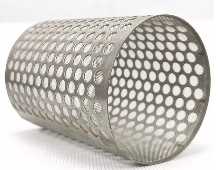 1000mm Length Stainless Steel Wire Mesh Filters Custom Diameter 304