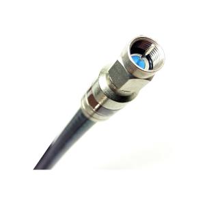 China Low Loss 75 Ohm RG11 Coaxial Cable for UHF VHF HDTV CATV F Type Brass Connector wholesale