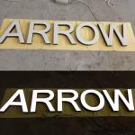Acrylic Advertising 3D Led Plastic Luminous Characters for Frontlit Word Logo