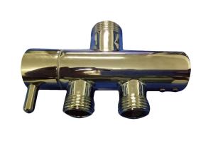 China Commercial Plumbing Shower Diverter Valve Medium Pressure Water Flow Adjust wholesale