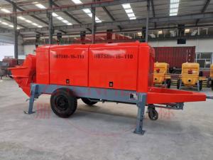 China High Performance Electric Concrete Pump 80m3 / H Capacity 6200kg Weight wholesale