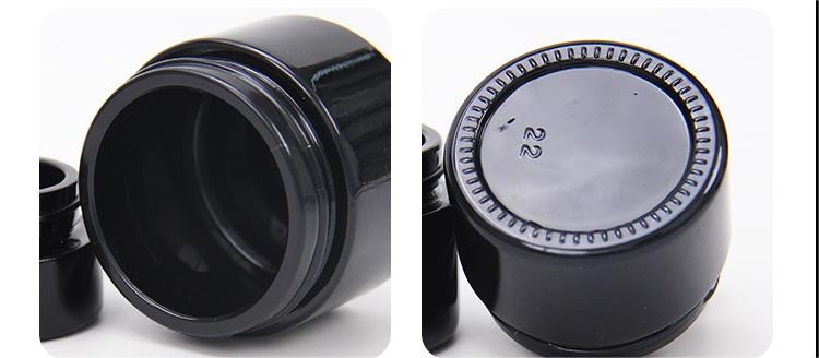 Glass Cosmetic Jars with Lids for Skincare Luxury Glass Cream Jar