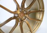 Heavy Duty Brushed Bronze 21 Inch Forged Wheels For Audi Q5
