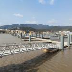 30cm Freeboard Marine Aluminum Gangways 6061-T6 For Floating Pontoon