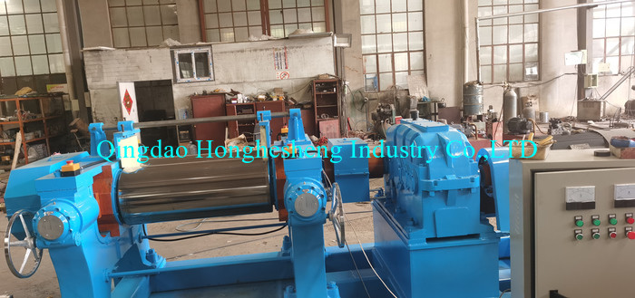 Adjustable 14 Inches Roll Open Mill Rubber Mixing Rubber Milling Machine