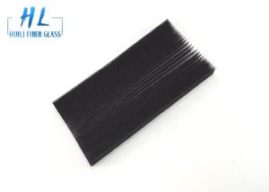 China Black 18*14 Fiberglass Screen Mesh 200m / Roll 0.22mm 0.19mm Yarn Diameter wholesale