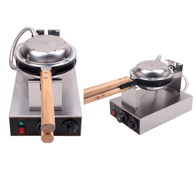 Stainless Steel Electric Bubble Waffle Maker for Professional Commercial Equipment