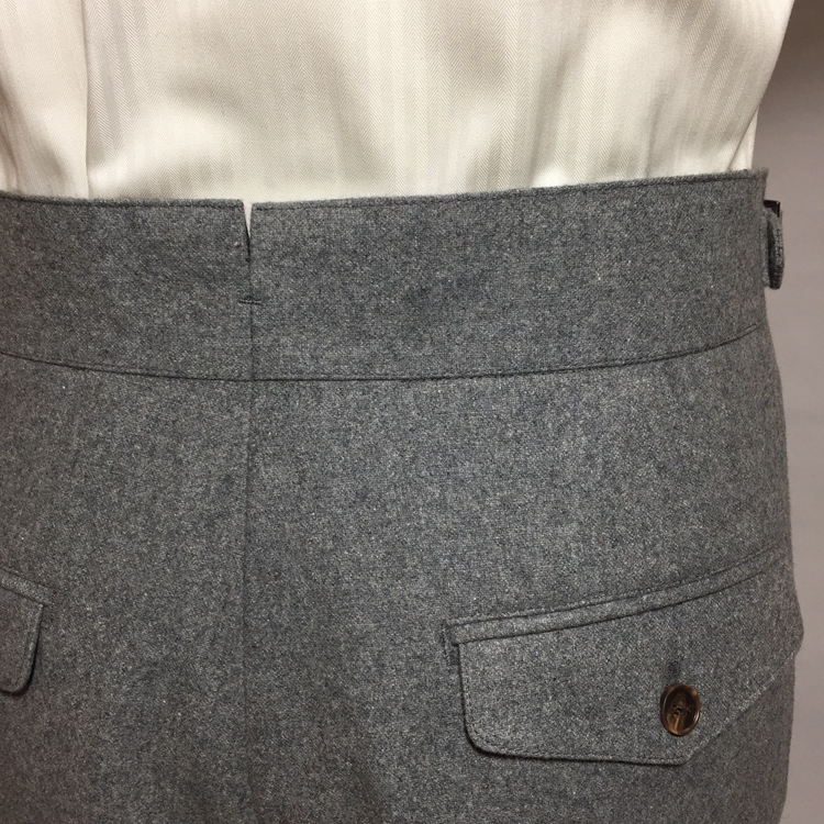 Support 7 Days Sample Order Lead Time Men's Worsted Woolen Trousers for Autumn and Winter