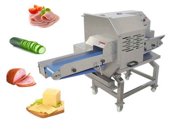 Industry Automatic Bacon Sausage Burger Slicing Cooked Meat Slicer Delicatessen