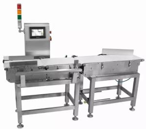 China Beverage Case 1000g LCD Conveyor Weight Checker Machine wholesale