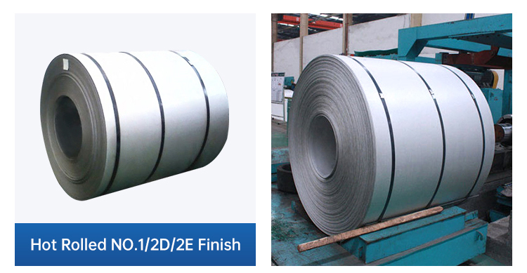 SUS 304 316L Stainless Steel Coil Strip 2b Ba Surface Hot Cold Rolled
