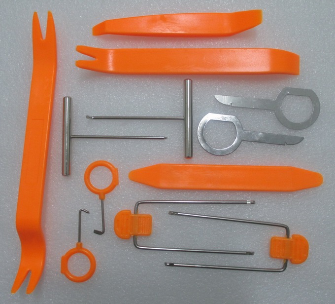 Ouchuangbo Car Radio Door Clip Panel Trim Dash Audio Refit Removal Pry Tool Kit For Installer And Repairment