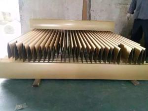 China Hot Sale ! Aerobrise 100mm Louver Blades Aluminum Sun Louver wholesale