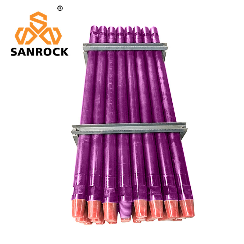 High Strength 1.5m DTH Drill Pipe for Rock Blasting 76/89/102mm API Thread Water Well Drilling Rod