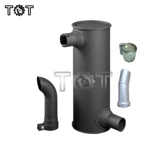 China Sumitomo PC200-5 6D95 Excavator Muffler Belparts Excavator Cooling System Parts wholesale