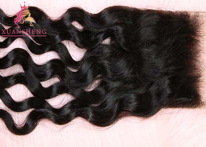 Raw Italian Wave With 4*4 Lace Front Closure 100% Virgin Human Hair