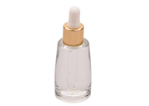 China 100ml 18/415 Rose Gold Dropper Bottle Leakage Proof Glass Lotion Bottle wholesale