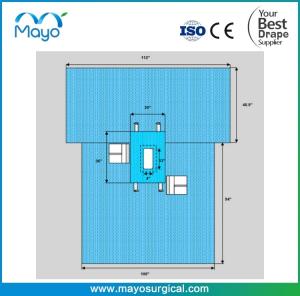 China Surgical Universal Spine Drape With 3M Incise Flim wholesale