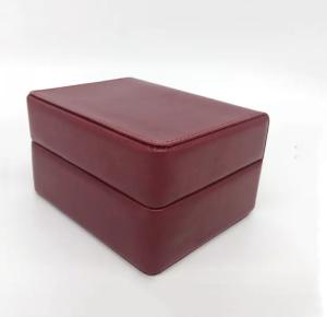China Environmental PU Leather Box Embossing Luxury Watch Gift Case ODM wholesale