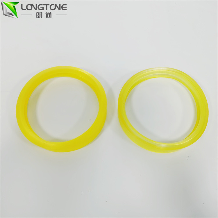 DN80 Putzmeister Concrete Pump Parts , Thicken Polyurethane Sealing Ring Rubber Gasket