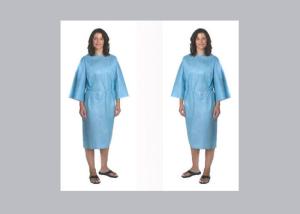 China High Protective Disposable Isolation Gowns Non Woven Material Weight 20gsm wholesale
