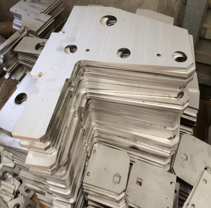 CNC Laser cutting hot rolled plate perforated stainless steel sheet metal work with mirror or hairline finish