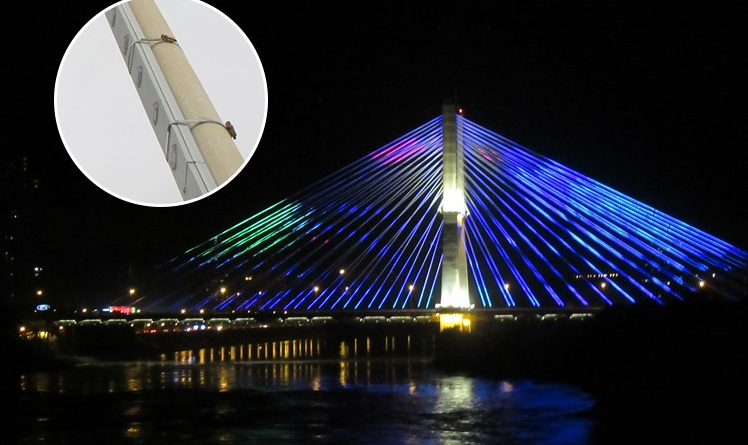 DMX Control RGB Full Color SMD5050 DC12V LED Point Light For Building