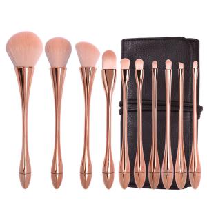 China Fiber Wool Compact Foundation Brush , Professional Foundation Brush Light Weight wholesale