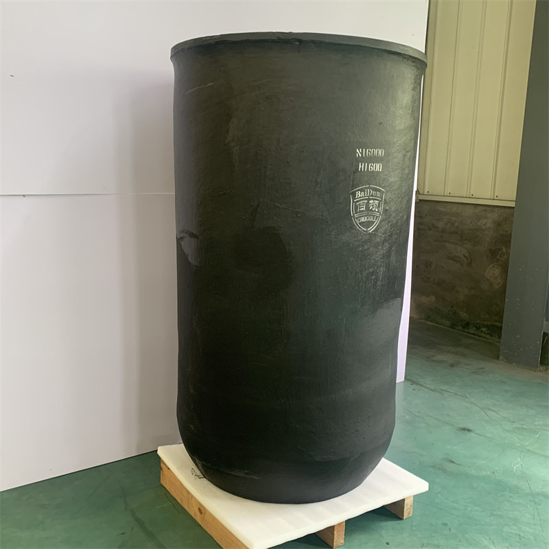 High Strength Induction Furnace Crucible Straight Cylindrical Melting Metal Crucible