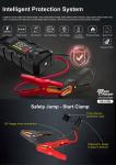 Small Cars Jump Starter 20000mah 12v Portable Emergency Power Bank for Car