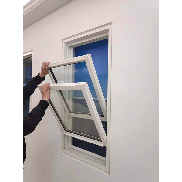 Excellent Weather Resistance Good Corrosion Resistance UPVC Double Hung Window Sample Accepted