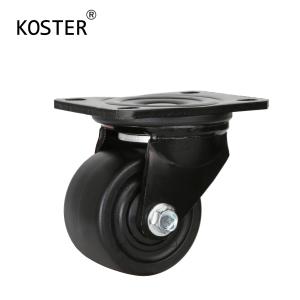 China Nylon Heavy Duty Black Low Gravity 3inch 4inch 600kg Castor for Industrial Equipment wholesale