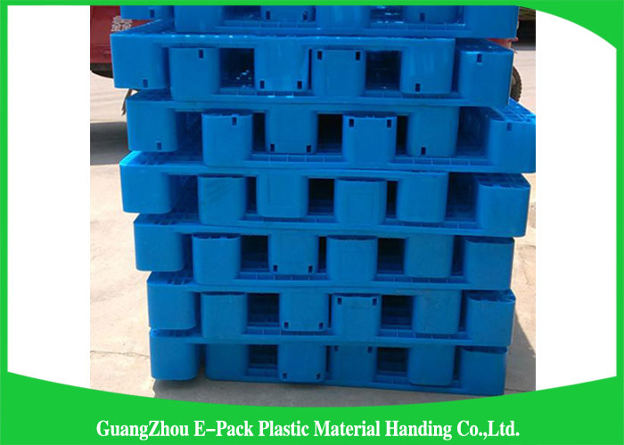 100% Virgin HDPE Plastic Euro Pallets Ventilated Stackable For Food Industry
