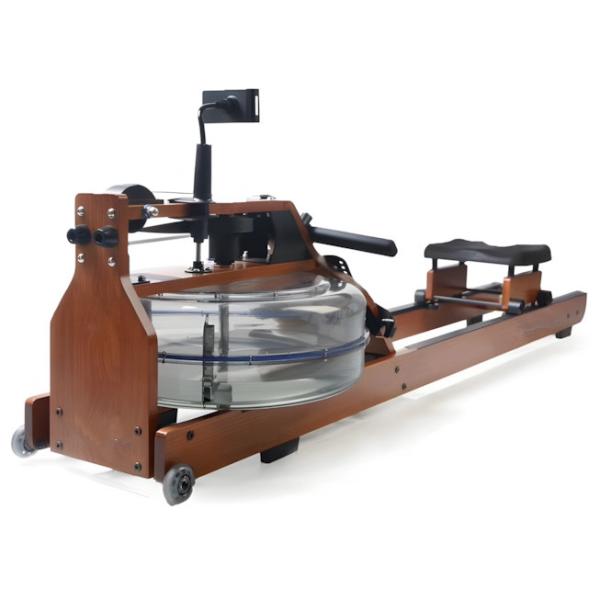 Wooden Rowing Training Machine Water Resistance Household Fitness Foldable