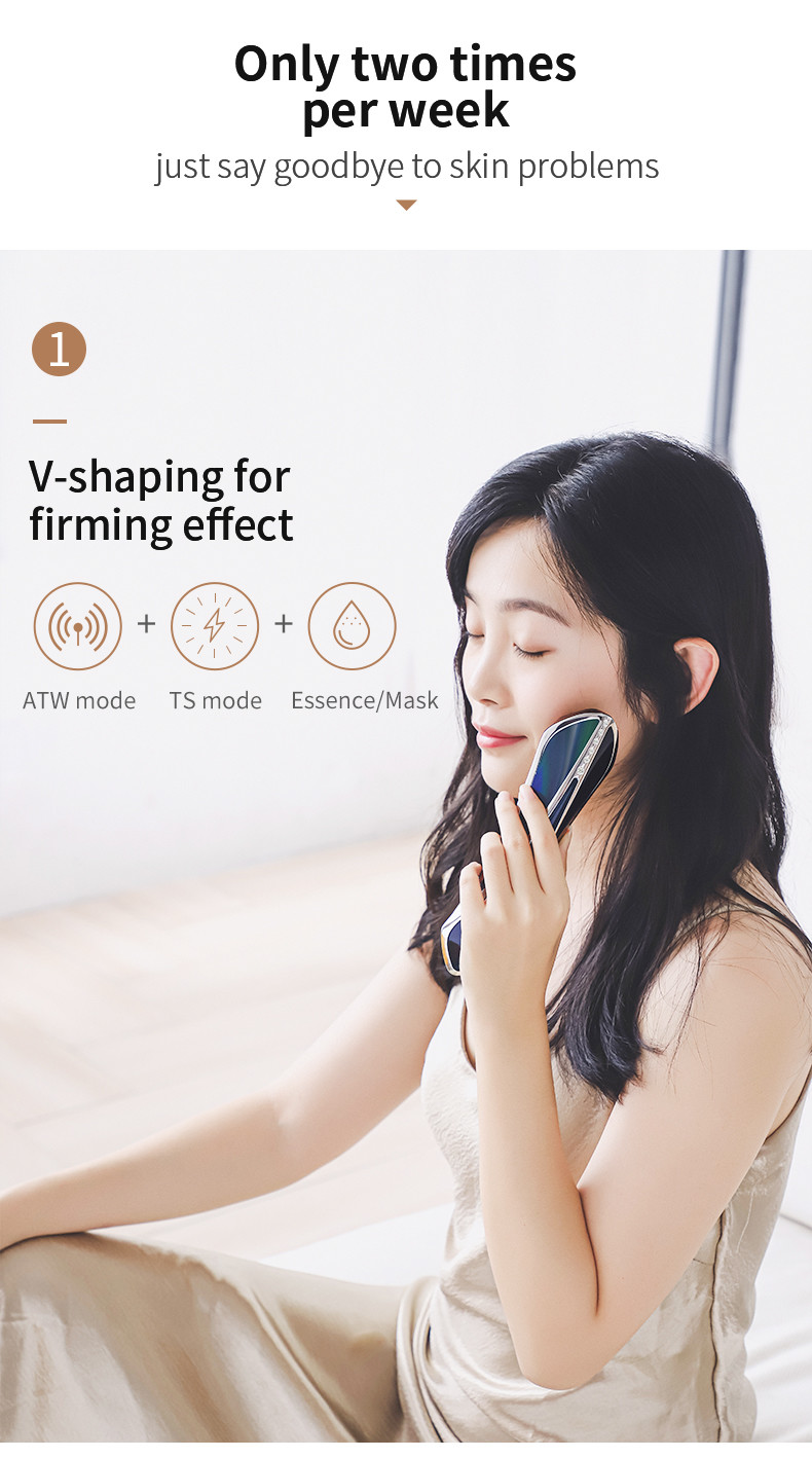 Remove Wrinkle DC12V 90KHZ Multifunctional Beauty Instrument