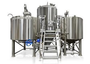 China 20BBL Capacity Large Brewing Equipment TIG Welded Joints / Seams Electricity Heating wholesale