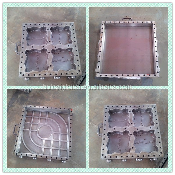 Rubber Mat Manufacturing Machine for 600*480*600mm Rubber Floor Brick Production