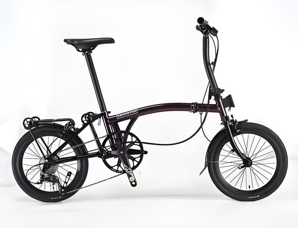 Unisex Molybdenum Steel 16 Inch Folding Bike Disc Brake Bicycle 120kg With