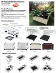 Weed Control Mulch Film, Agriculture Vegetable Black PE Films, 5 Holes