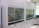 Alkali Resistant Fume Hood Cupboard , Floor Mounted Fume Chamber Laboratory