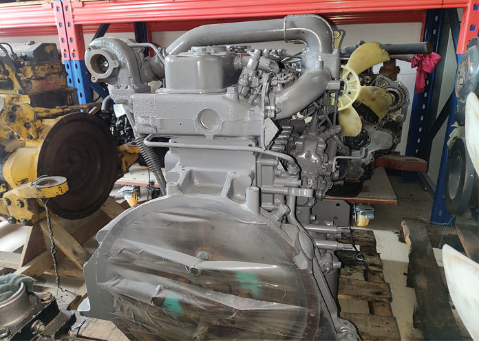 4BG1 Used Diesel Engine Assembly For Excavator EX120-6 SK120-5 Water Cooling